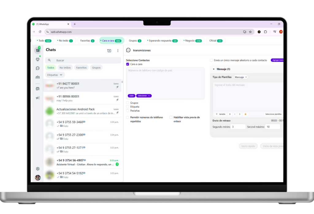 JNCRM Gestión avanzada de whatsapp - Imagen 3
